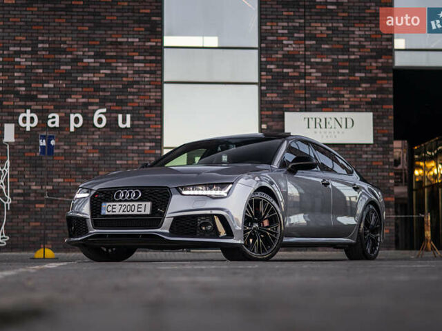 Серый Ауди A7 Sportback, объемом двигателя 3 л и пробегом 132 тыс. км за 21900 $, фото 1 на Automoto.ua