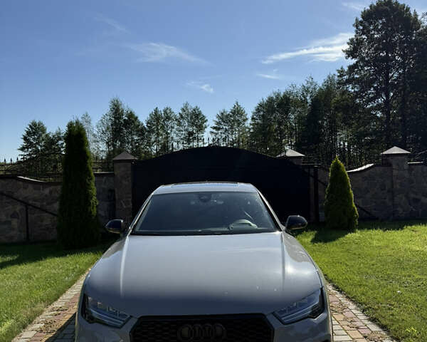 Серый Ауди A7 Sportback, объемом двигателя 3 л и пробегом 109 тыс. км за 32300 $, фото 2 на Automoto.ua
