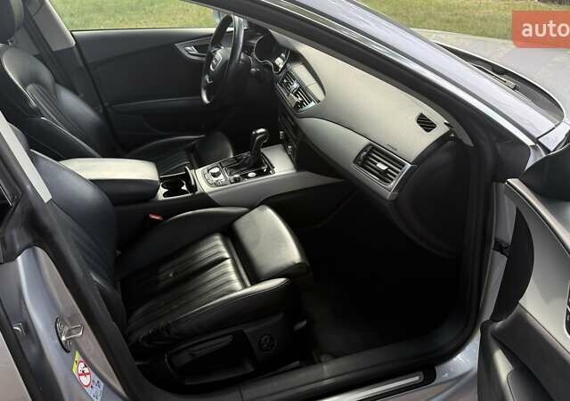Серый Ауди A7 Sportback, объемом двигателя 3 л и пробегом 189 тыс. км за 28490 $, фото 33 на Automoto.ua