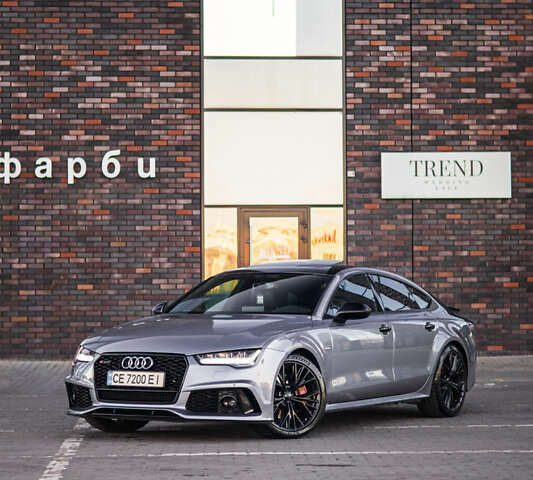 Серый Ауди A7 Sportback, объемом двигателя 3 л и пробегом 132 тыс. км за 21900 $, фото 2 на Automoto.ua