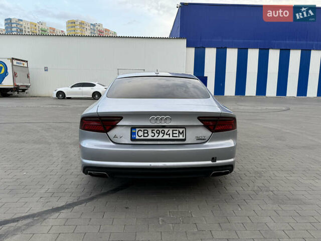 Серый Ауди A7 Sportback, объемом двигателя 3 л и пробегом 235 тыс. км за 21800 $, фото 4 на Automoto.ua