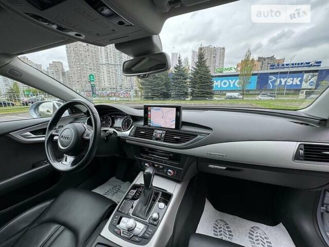 Сірий Ауді A7 Sportback, об'ємом двигуна 3 л та пробігом 78 тис. км за 35300 $, фото 67 на Automoto.ua