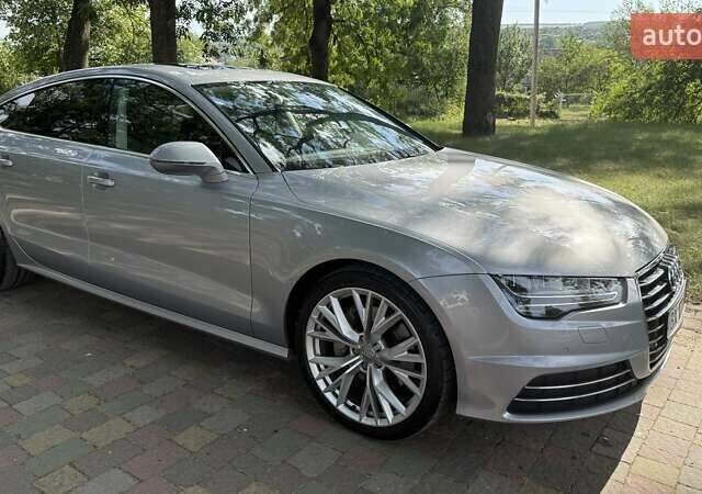 Серый Ауди A7 Sportback, объемом двигателя 3 л и пробегом 189 тыс. км за 28490 $, фото 14 на Automoto.ua