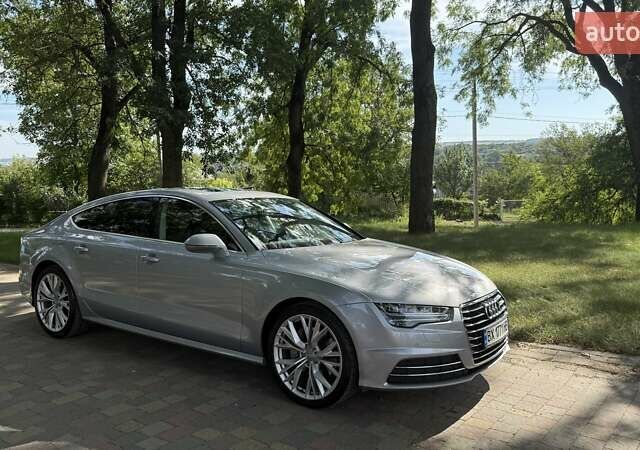 Серый Ауди A7 Sportback, объемом двигателя 3 л и пробегом 189 тыс. км за 28490 $, фото 13 на Automoto.ua