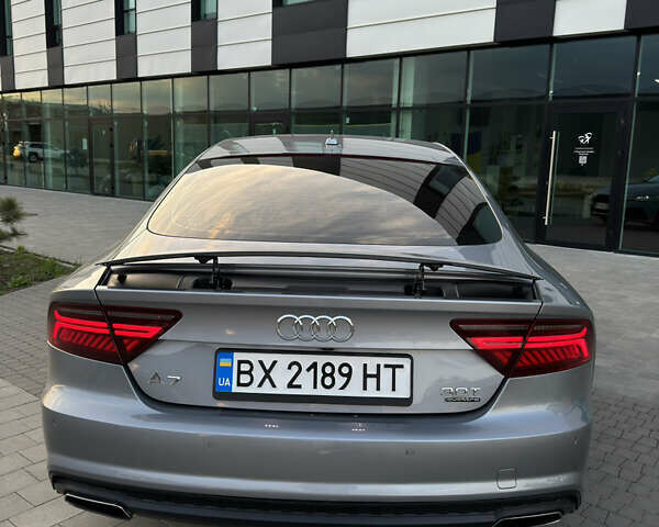 Сірий Ауді A7 Sportback, об'ємом двигуна 3 л та пробігом 237 тис. км за 29700 $, фото 5 на Automoto.ua