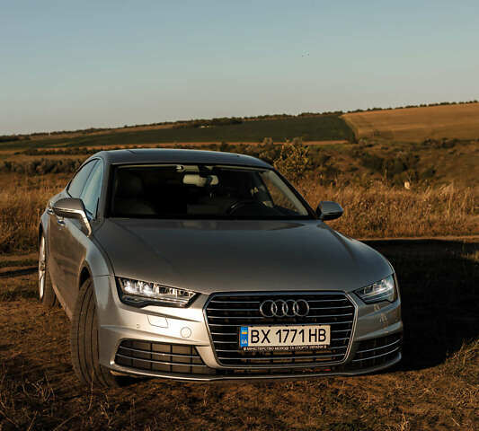Серый Ауди A7 Sportback, объемом двигателя 3 л и пробегом 189 тыс. км за 28490 $, фото 2 на Automoto.ua