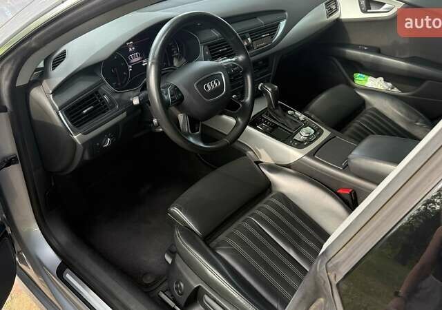Серый Ауди A7 Sportback, объемом двигателя 3 л и пробегом 189 тыс. км за 28490 $, фото 35 на Automoto.ua