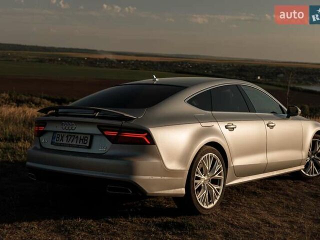 Серый Ауди A7 Sportback, объемом двигателя 3 л и пробегом 189 тыс. км за 28490 $, фото 1 на Automoto.ua
