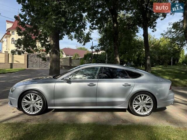 Серый Ауди A7 Sportback, объемом двигателя 3 л и пробегом 189 тыс. км за 28490 $, фото 15 на Automoto.ua