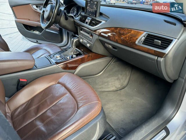 Серый Ауди A7 Sportback, объемом двигателя 3 л и пробегом 235 тыс. км за 21800 $, фото 14 на Automoto.ua