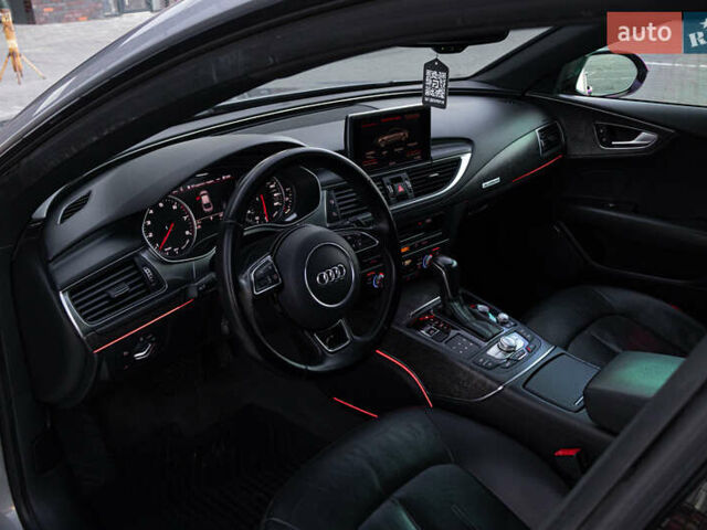 Серый Ауди A7 Sportback, объемом двигателя 3 л и пробегом 132 тыс. км за 21900 $, фото 28 на Automoto.ua
