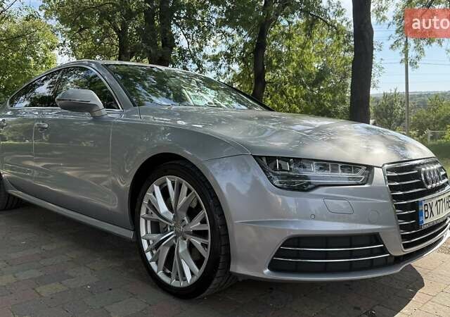 Серый Ауди A7 Sportback, объемом двигателя 3 л и пробегом 189 тыс. км за 28490 $, фото 4 на Automoto.ua