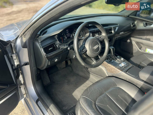Серый Ауди A7 Sportback, объемом двигателя 3 л и пробегом 142 тыс. км за 24300 $, фото 8 на Automoto.ua