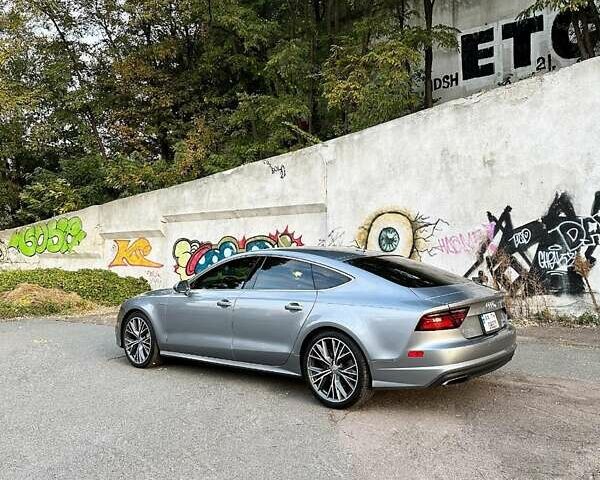 Серый Ауди A7 Sportback, объемом двигателя 3 л и пробегом 108 тыс. км за 29500 $, фото 13 на Automoto.ua