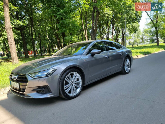 Серый Ауди A7 Sportback, объемом двигателя 3 л и пробегом 130 тыс. км за 55500 $, фото 22 на Automoto.ua