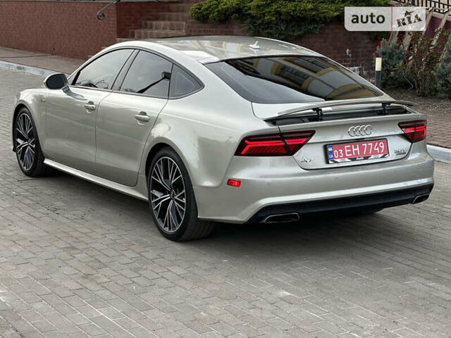 Сірий Ауді A7 Sportback, об'ємом двигуна 3 л та пробігом 85 тис. км за 29950 $, фото 5 на Automoto.ua