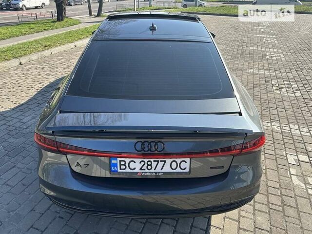 Серый Ауди A7 Sportback, объемом двигателя 3 л и пробегом 48 тыс. км за 61400 $, фото 12 на Automoto.ua