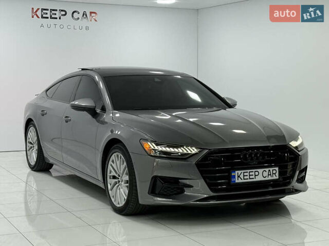 Серый Ауди A7 Sportback, объемом двигателя 3 л и пробегом 54 тыс. км за 43500 $, фото 3 на Automoto.ua