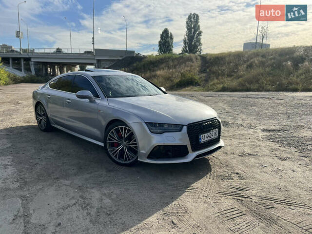 Серый Ауди A7 Sportback, объемом двигателя 3 л и пробегом 142 тыс. км за 24300 $, фото 2 на Automoto.ua