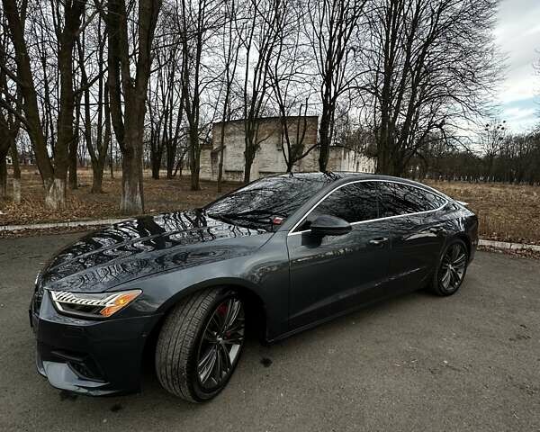 Сірий Ауді A7 Sportback, об'ємом двигуна 3 л та пробігом 82 тис. км за 52500 $, фото 1 на Automoto.ua