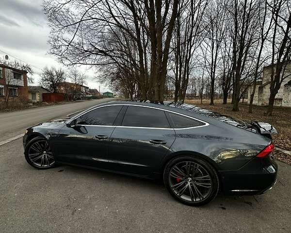 Серый Ауди A7 Sportback, объемом двигателя 3 л и пробегом 82 тыс. км за 41500 $, фото 11 на Automoto.ua