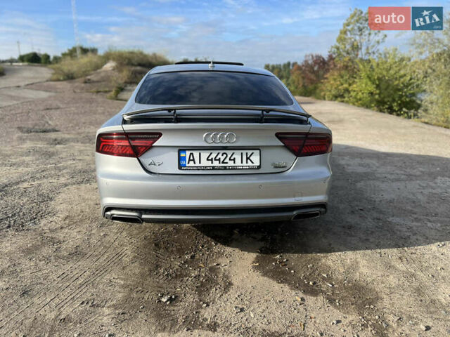 Серый Ауди A7 Sportback, объемом двигателя 3 л и пробегом 142 тыс. км за 24300 $, фото 5 на Automoto.ua