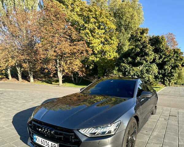 Серый Ауди A7 Sportback, объемом двигателя 3 л и пробегом 70 тыс. км за 44900 $, фото 1 на Automoto.ua