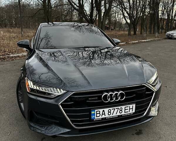 Серый Ауди A7 Sportback, объемом двигателя 3 л и пробегом 82 тыс. км за 52500 $, фото 3 на Automoto.ua