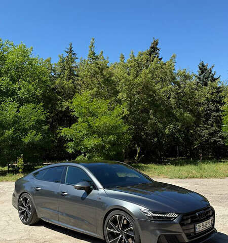 Сірий Ауді A7 Sportback, об'ємом двигуна 3 л та пробігом 92 тис. км за 52200 $, фото 1 на Automoto.ua