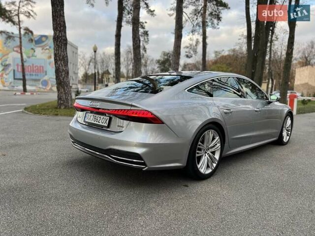 Серый Ауди A7 Sportback, объемом двигателя 3 л и пробегом 54 тыс. км за 44800 $, фото 2 на Automoto.ua