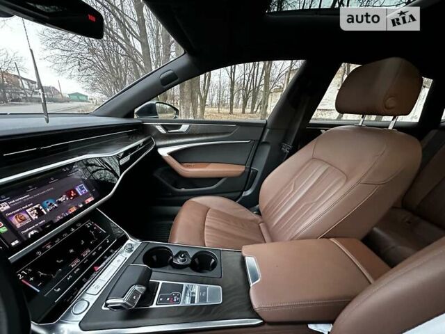 Серый Ауди A7 Sportback, объемом двигателя 3 л и пробегом 82 тыс. км за 52500 $, фото 45 на Automoto.ua