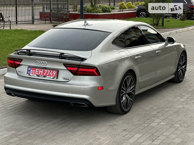 Сірий Ауді A7 Sportback, об'ємом двигуна 3 л та пробігом 85 тис. км за 29950 $, фото 7 на Automoto.ua