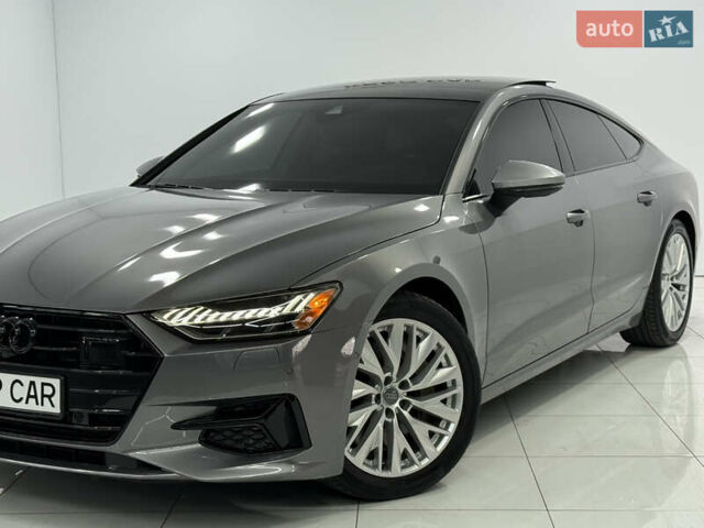 Серый Ауди A7 Sportback, объемом двигателя 3 л и пробегом 54 тыс. км за 43500 $, фото 1 на Automoto.ua