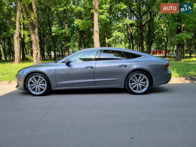Серый Ауди A7 Sportback, объемом двигателя 3 л и пробегом 130 тыс. км за 55500 $, фото 18 на Automoto.ua