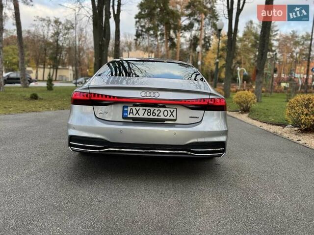 Серый Ауди A7 Sportback, объемом двигателя 3 л и пробегом 54 тыс. км за 44800 $, фото 3 на Automoto.ua