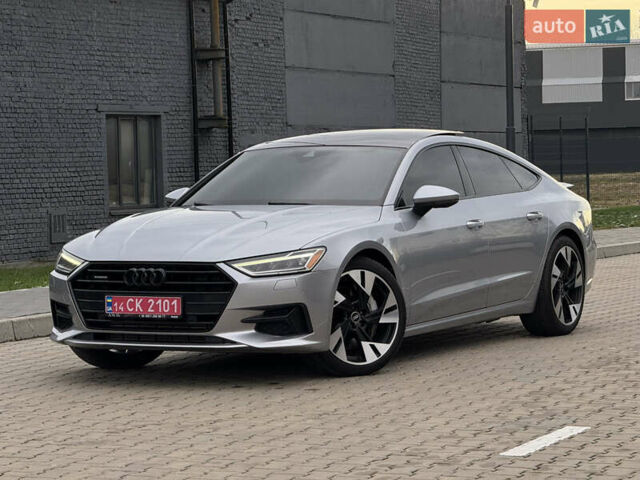 Серый Ауди A7 Sportback, объемом двигателя 3 л и пробегом 165 тыс. км за 35500 $, фото 4 на Automoto.ua