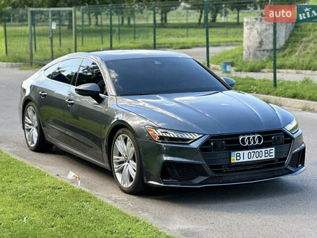 Сірий Ауді A7 Sportback, об'ємом двигуна 3 л та пробігом 100 тис. км за 49900 $, фото 2 на Automoto.ua