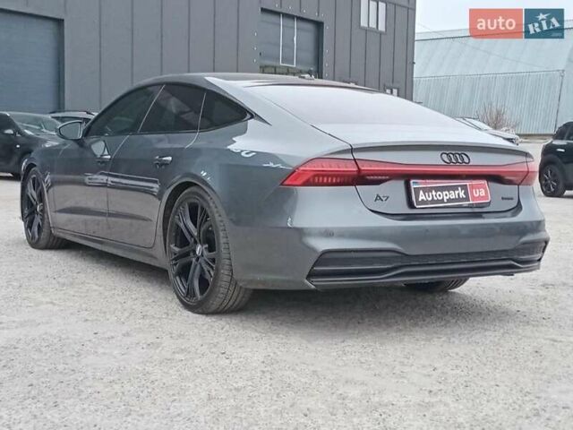 Серый Ауди A7 Sportback, объемом двигателя 3 л и пробегом 110 тыс. км за 45290 $, фото 4 на Automoto.ua