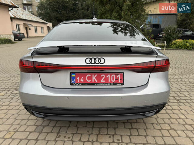 Серый Ауди A7 Sportback, объемом двигателя 3 л и пробегом 165 тыс. км за 35000 $, фото 2 на Automoto.ua