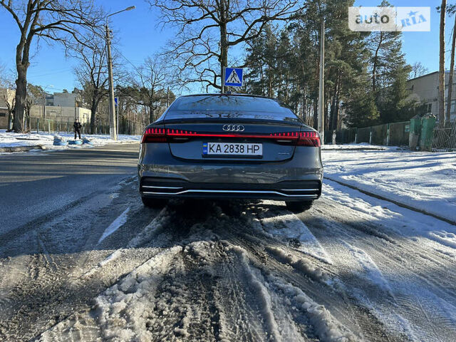 Сірий Ауді A7 Sportback, об'ємом двигуна 3 л та пробігом 61 тис. км за 61500 $, фото 5 на Automoto.ua