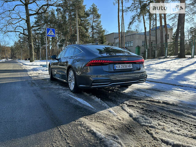 Сірий Ауді A7 Sportback, об'ємом двигуна 3 л та пробігом 61 тис. км за 61500 $, фото 4 на Automoto.ua