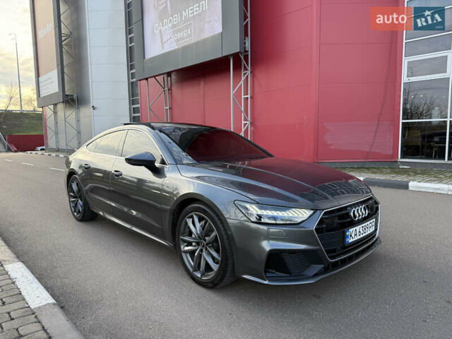 Серый Ауди A7 Sportback, объемом двигателя 3 л и пробегом 110 тыс. км за 54999 $, фото 2 на Automoto.ua