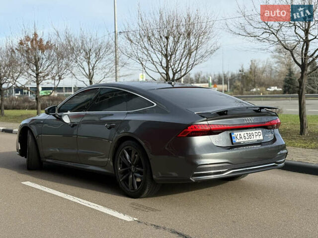 Серый Ауди A7 Sportback, объемом двигателя 3 л и пробегом 110 тыс. км за 54999 $, фото 28 на Automoto.ua