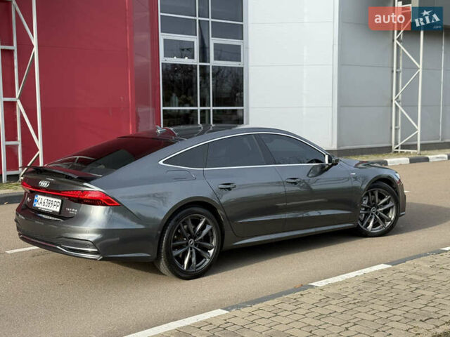 Серый Ауди A7 Sportback, объемом двигателя 3 л и пробегом 110 тыс. км за 54999 $, фото 25 на Automoto.ua