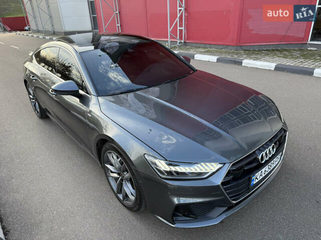 Серый Ауди A7 Sportback, объемом двигателя 2.97 л и пробегом 117 тыс. км за 54900 $, фото 18 на Automoto.ua