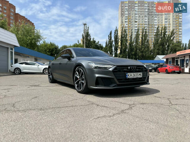 Серый Ауди A7 Sportback, объемом двигателя 3 л и пробегом 72 тыс. км за 58000 $, фото 3 на Automoto.ua