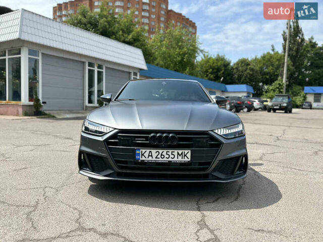 Серый Ауди A7 Sportback, объемом двигателя 3 л и пробегом 72 тыс. км за 58000 $, фото 2 на Automoto.ua