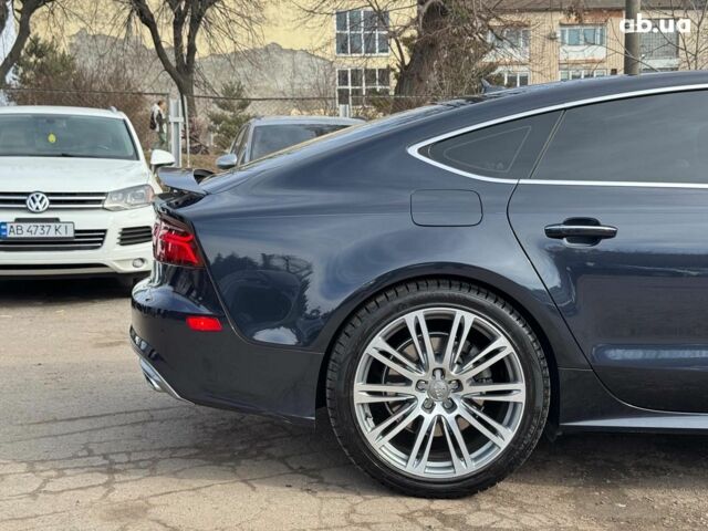 Синий Ауди A7 Sportback, объемом двигателя 3 л и пробегом 63 тыс. км за 26980 $, фото 12 на Automoto.ua