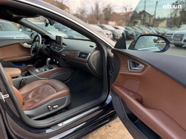 Синий Ауди A7 Sportback, объемом двигателя 3 л и пробегом 63 тыс. км за 26980 $, фото 52 на Automoto.ua