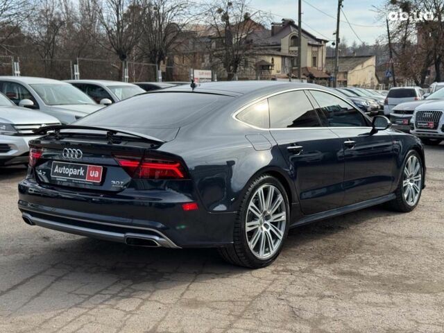 Синий Ауди A7 Sportback, объемом двигателя 3 л и пробегом 63 тыс. км за 26980 $, фото 11 на Automoto.ua